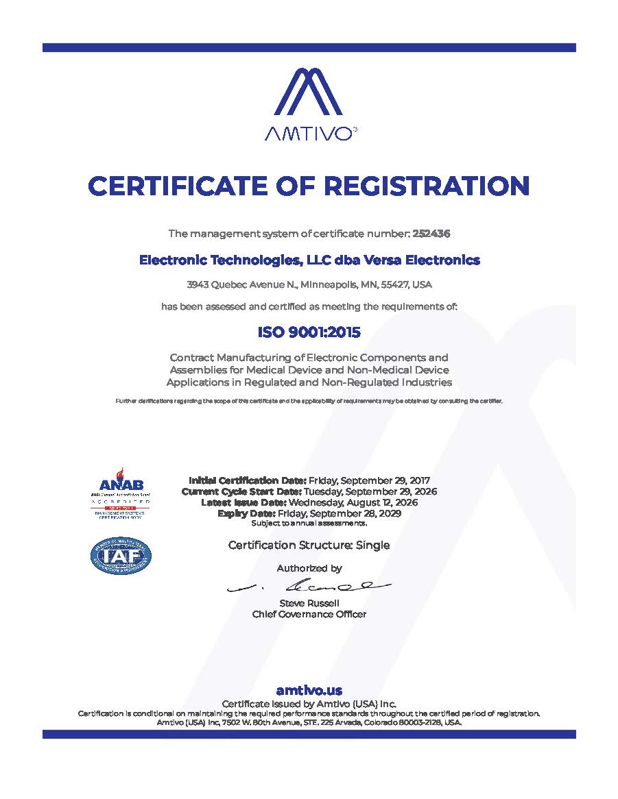 ISO 9001:2015 Certified