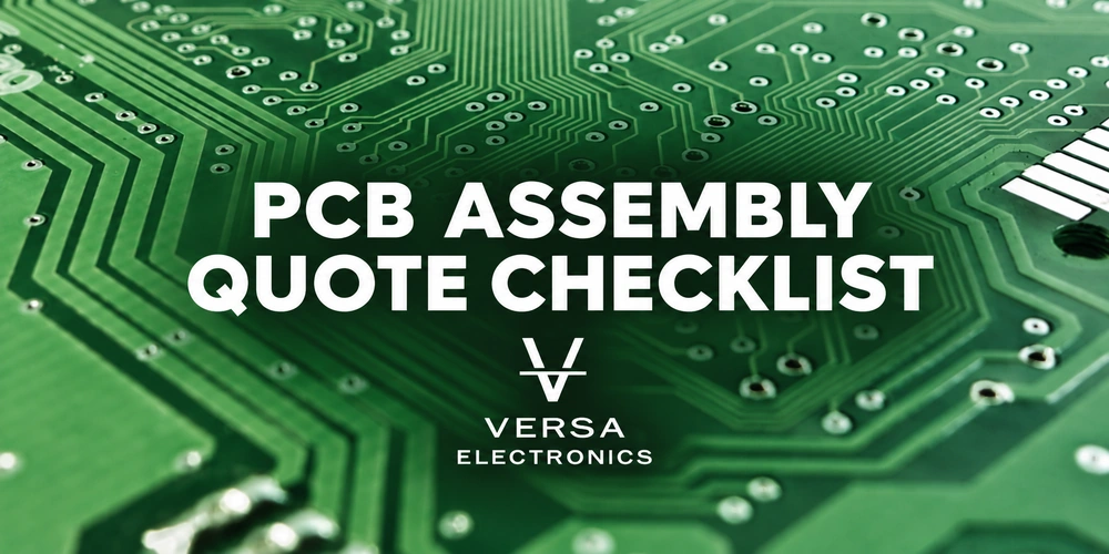 pcb assembly quote checklist